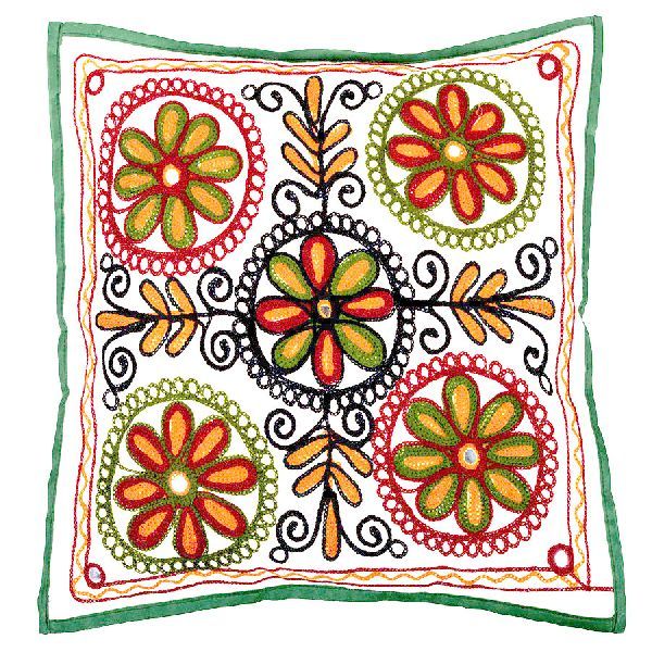 Dazzling Set Of Five Pic Embroidery Cushion Cover
