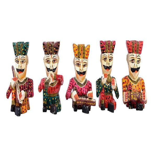 Outstanding Wooden Musical Statues
