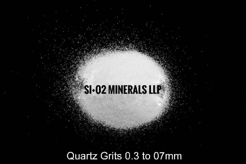 0.3 to 0.7 mm Quartz Grits