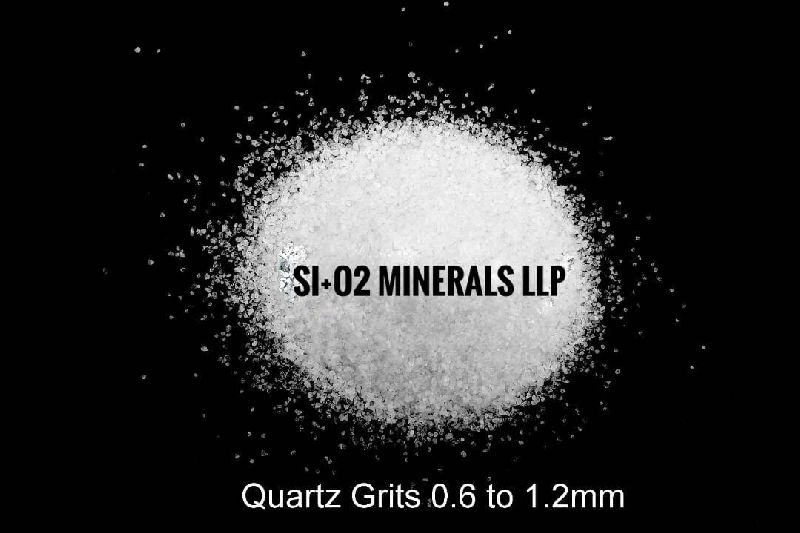 0.6 to 1.2 mm Quartz Grits