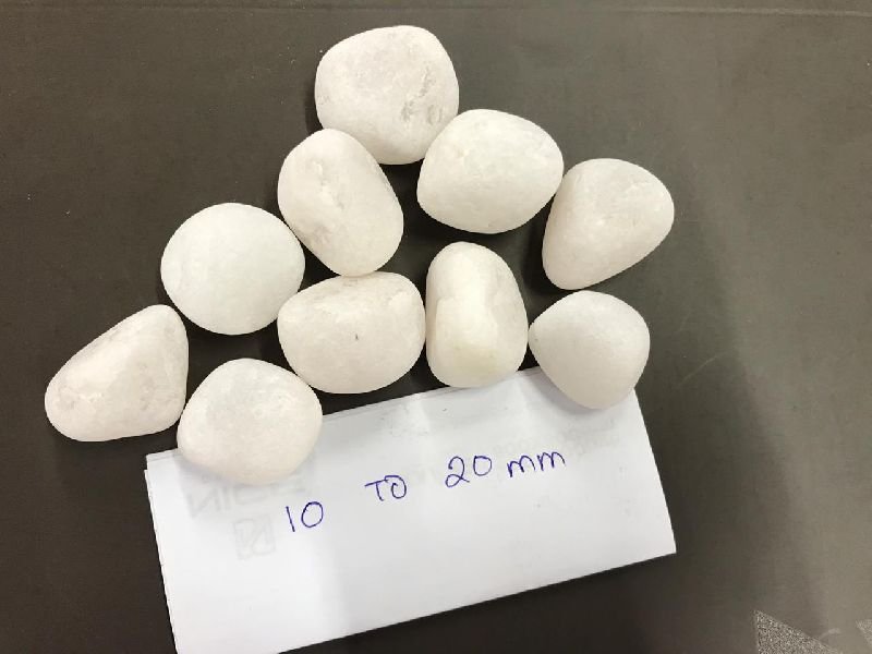 10mm-20mm Quartz Pebbles