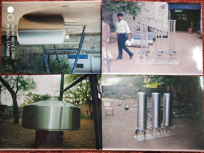 Ss 316l brewery & wtp vessels