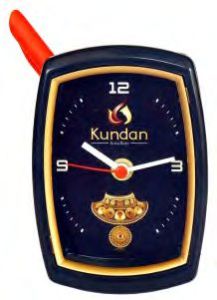 161 Table Clock With Pen Stand