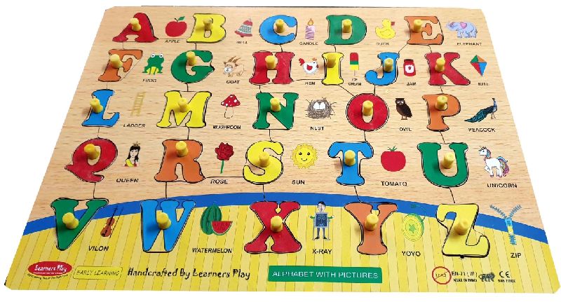 Alphabet with Picture Puzzle
