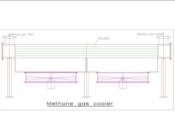 Methane Gas Cooler