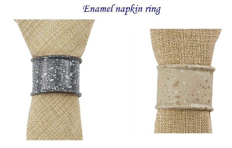 Enamel Napkin Ring