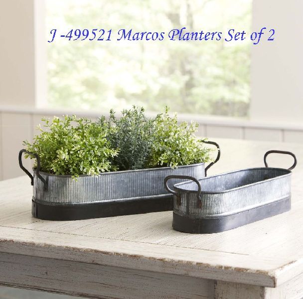 J-499521 Marcos Planter Set of 2