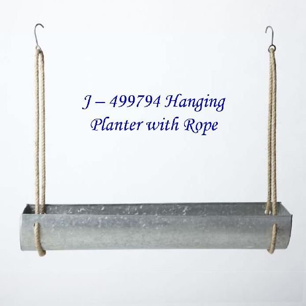 Hanging Planter With Rope