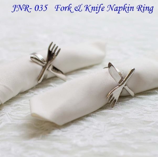 JNR-035 Fork & Knife Napkin Ring