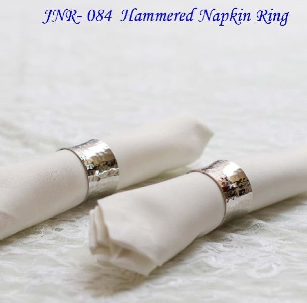JNR-084 Hammered Napkin Ring