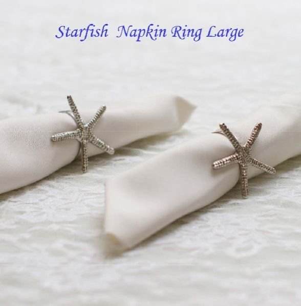 Starfish Large Napkin Rngs