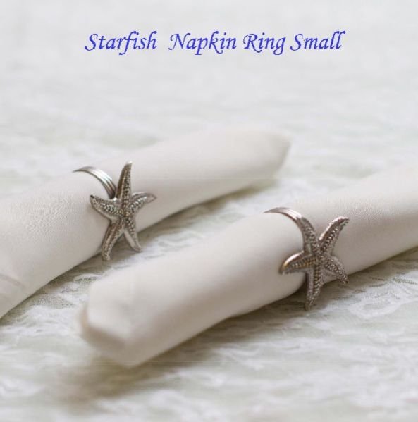 Starfish Small Napkin Rngs