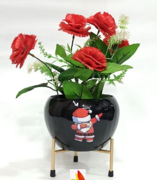 THH#002 Coated Flower Pot