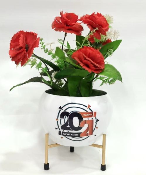 THH#004 Coated Flower Pot
