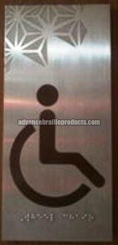 Braille Sign Board and Plates 03