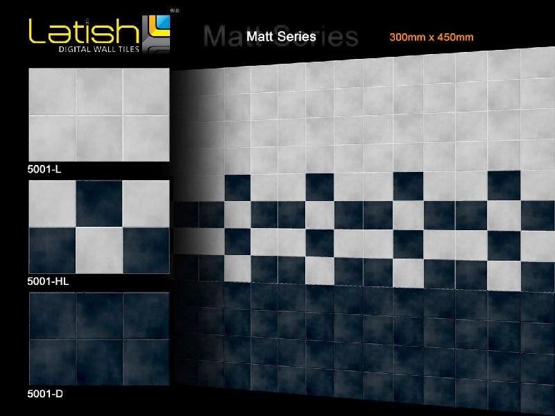 5001 Digital Matt Wall Tiles