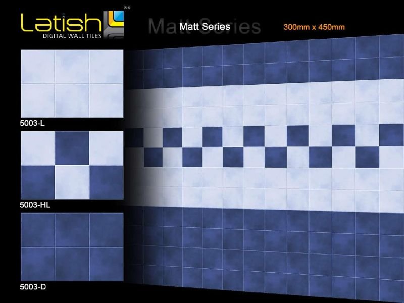 5003 Digital Matt Wall Tiles