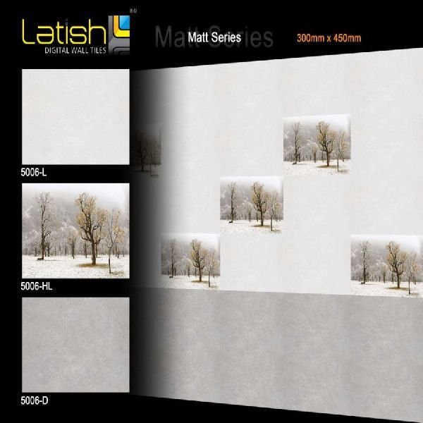 5006 Digital Matt Wall Tiles