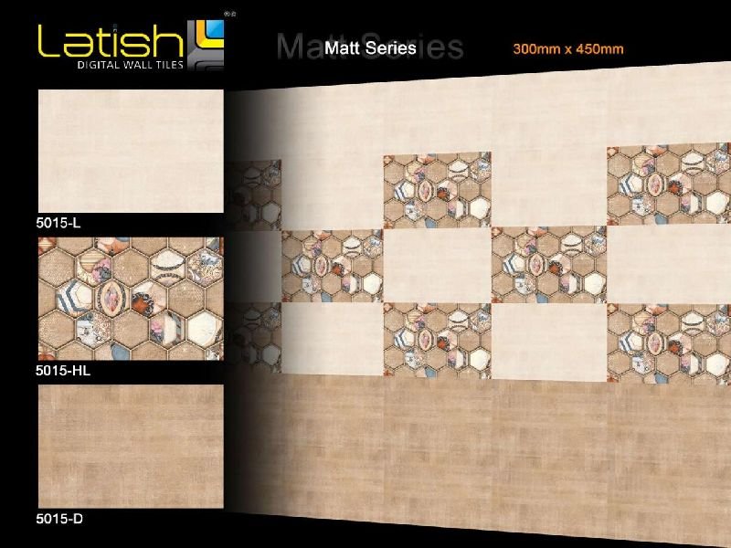 5015 Digital Matt Wall Tiles