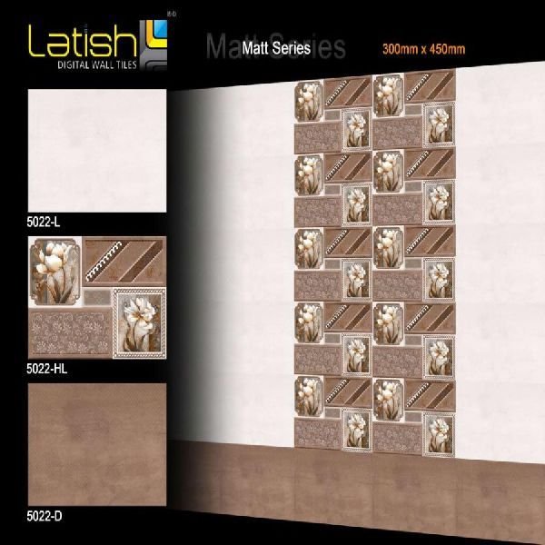 5022 Digital Matt Wall Tiles