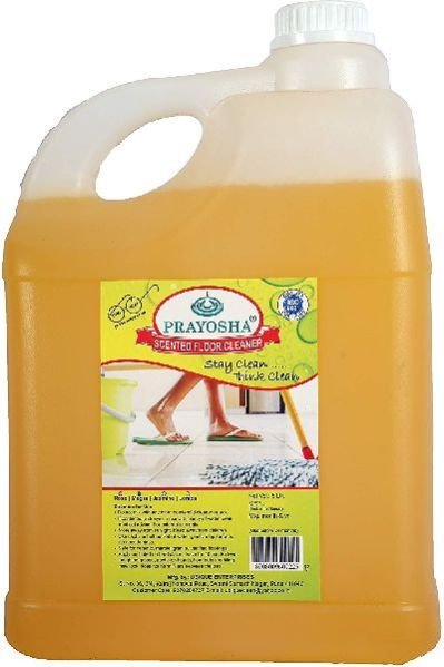 5 Litre Yellow Lemon Prayosha Homecare Floor Cleaner