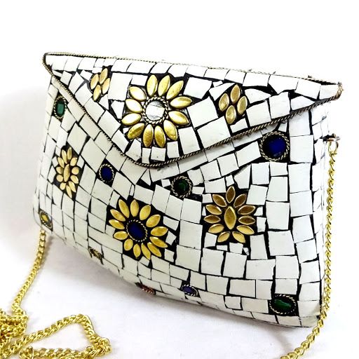 9262 Fashionable Ladies Metal Bag