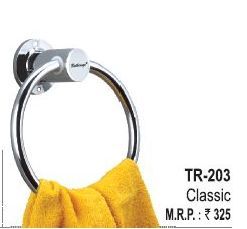 Classic Zinc Bracket Towel Rings
