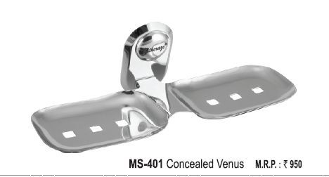 Concealed Venus Double Soap Dish