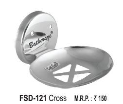 Cross Flange Soap Dish