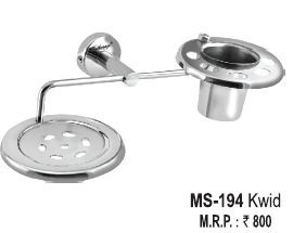 Kwid Soap Dish With Tumbler Holder