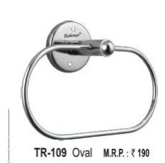 Oval Solid Wire Towel Rings