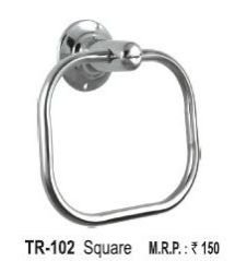 Square Diplomat Towel Rings