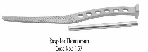 Rasp for Thomposon