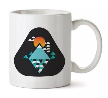 Landscape Abstract Pattern Mug
