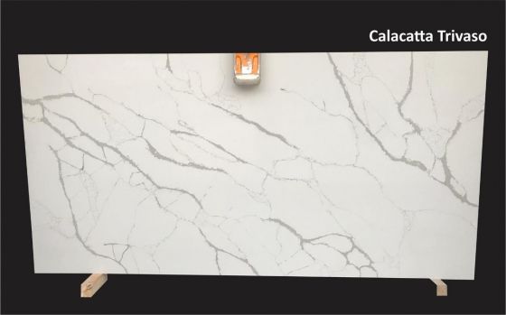 Calcatta Trivaso Crystal Quartz Slabs
