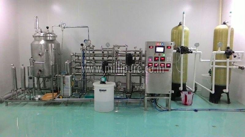 1m3 per Hour Two Pass RO - EDI Hot water sanitizable