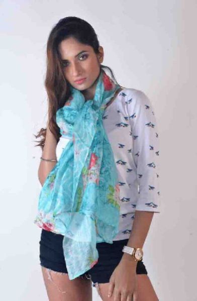 SL-306 Silk Linen Scarf