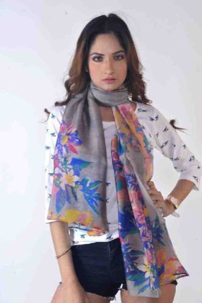 SW 701 Silk Wool Scarf