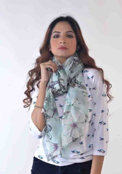 SW 703 Silk Wool Scarf