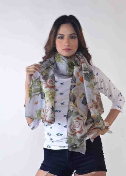 SW 704 Silk Wool Scarf