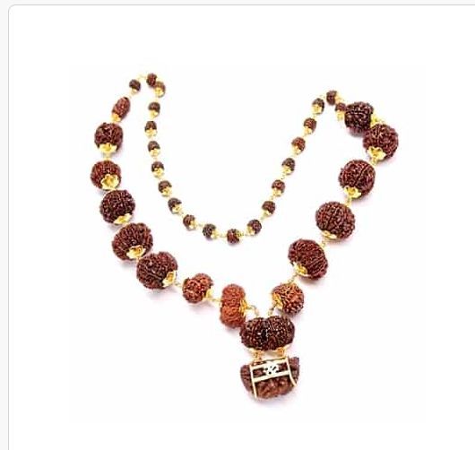 Gold Rudraksha Mala 02