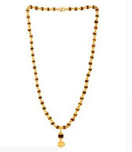Gold Rudraksha Mala 05