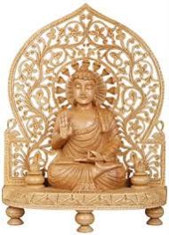Wooden Budha