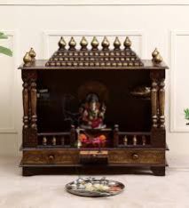 Wooden Mandir for House office