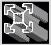 291A 40 Series Aluminium Profiles