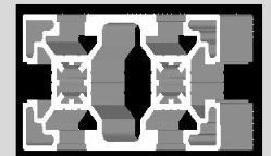 443 40 Series Aluminium Profiles