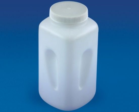 Wide Mouth Square Bottle-PP