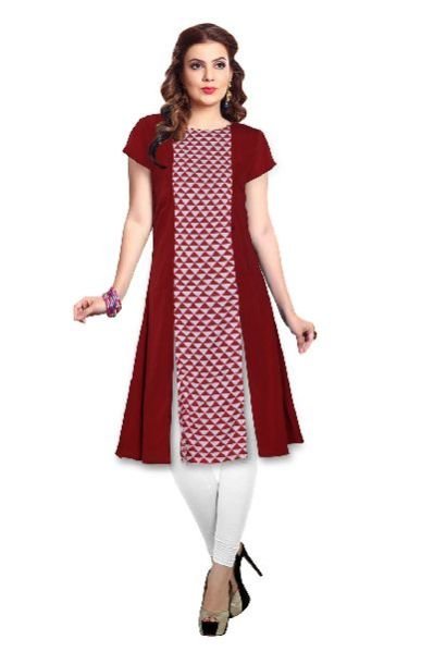 Tipsy Kurti 112 Maroon A.