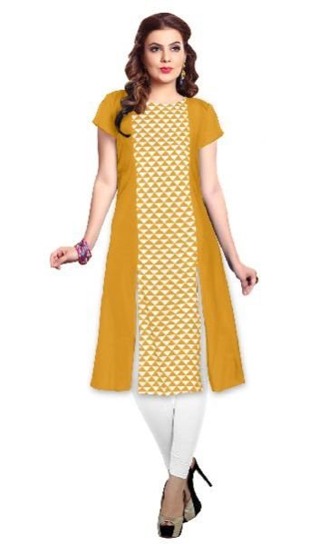 Tipsy Kurti 115 Yellow A.j