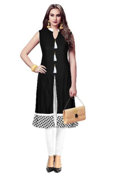 Tipsy Kurti 131 Black A.